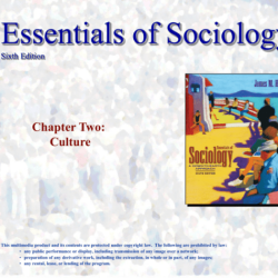 Essentials of sociology 9th edition