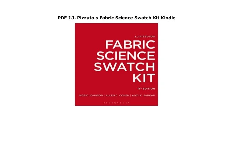 Fabric science swatch kit answers