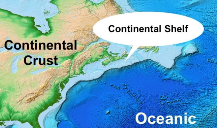 Which geologic feature is composed of the youngest crustal bedrock