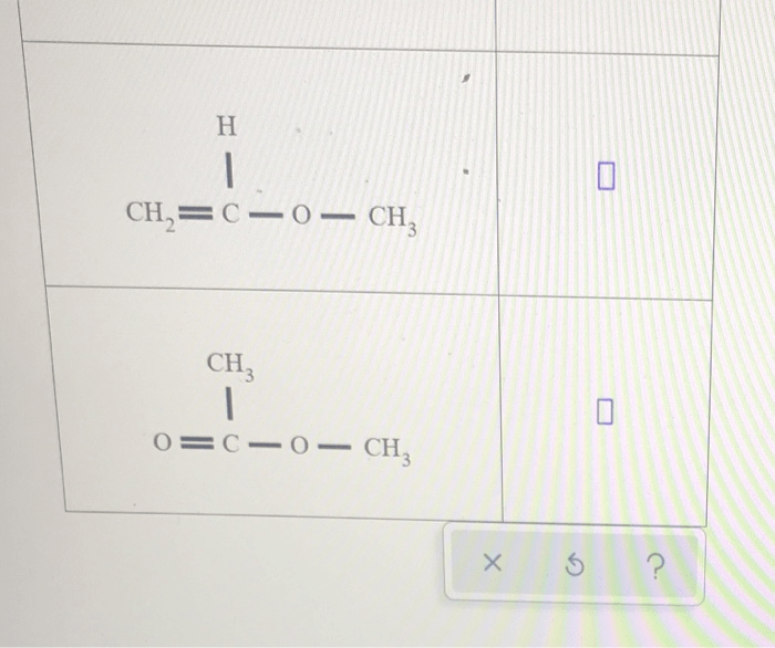 Name the family to which each organic compound belongs