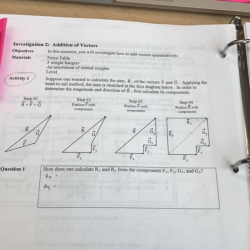 Student exploration adding vectors answer key